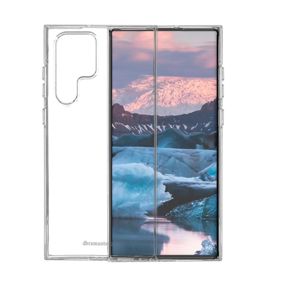 dbramante1928 Samsung Galaxy S22 Ultra Greenland Deksel - 100% Resirkulert Plast - Gjennomsiktig