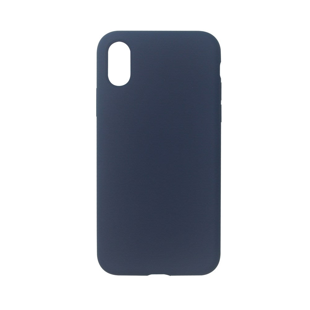 GreenMind iPhone X / XS Fôret Silikon Deksel - Blå