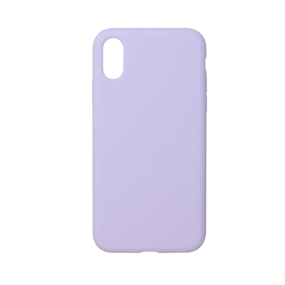 GreenMind iPhone X / XS Fôret Silikon Deksel - Lilla