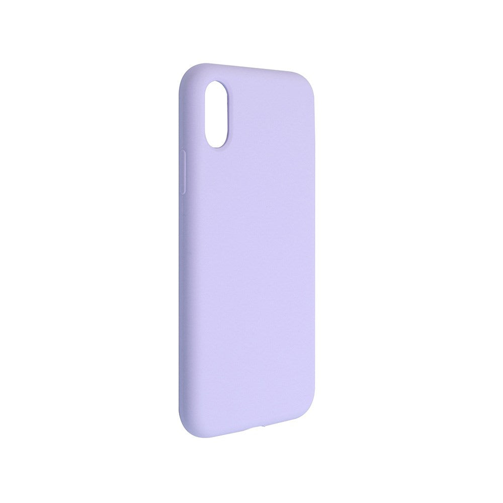 GreenMind iPhone X / XS Fôret Silikon Deksel - Lilla