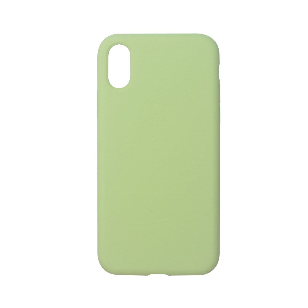 GreenMind iPhone X / XS Fôret Silikon Deksel - Grønn