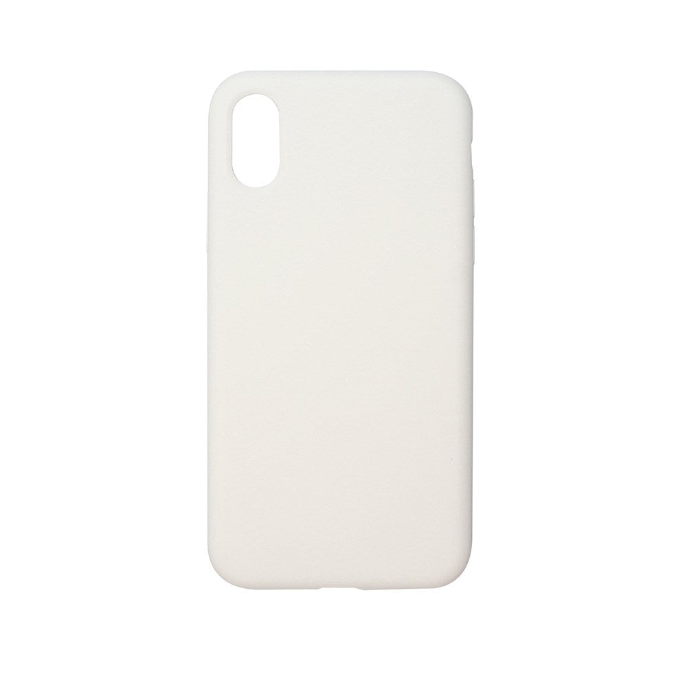 GreenMind iPhone XR Fôret Silikon Deksel - Hvit