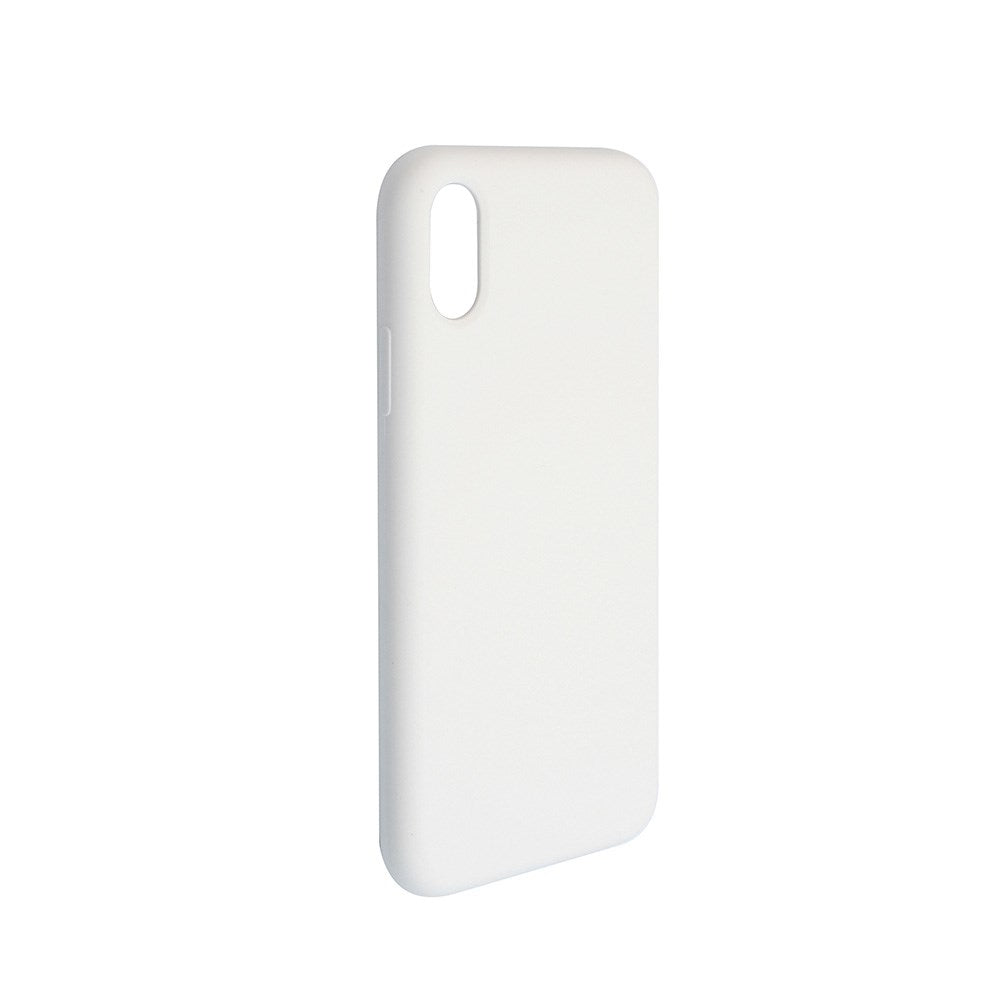 GreenMind iPhone XR Fôret Silikon Deksel - Hvit