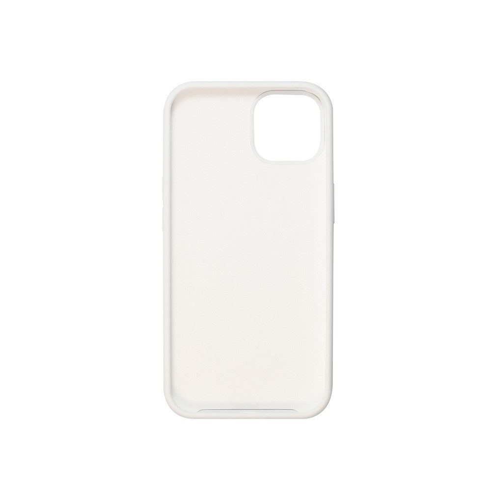 GreenMind iPhone 13 Mini Fôret Silikon Deksel - Hvit