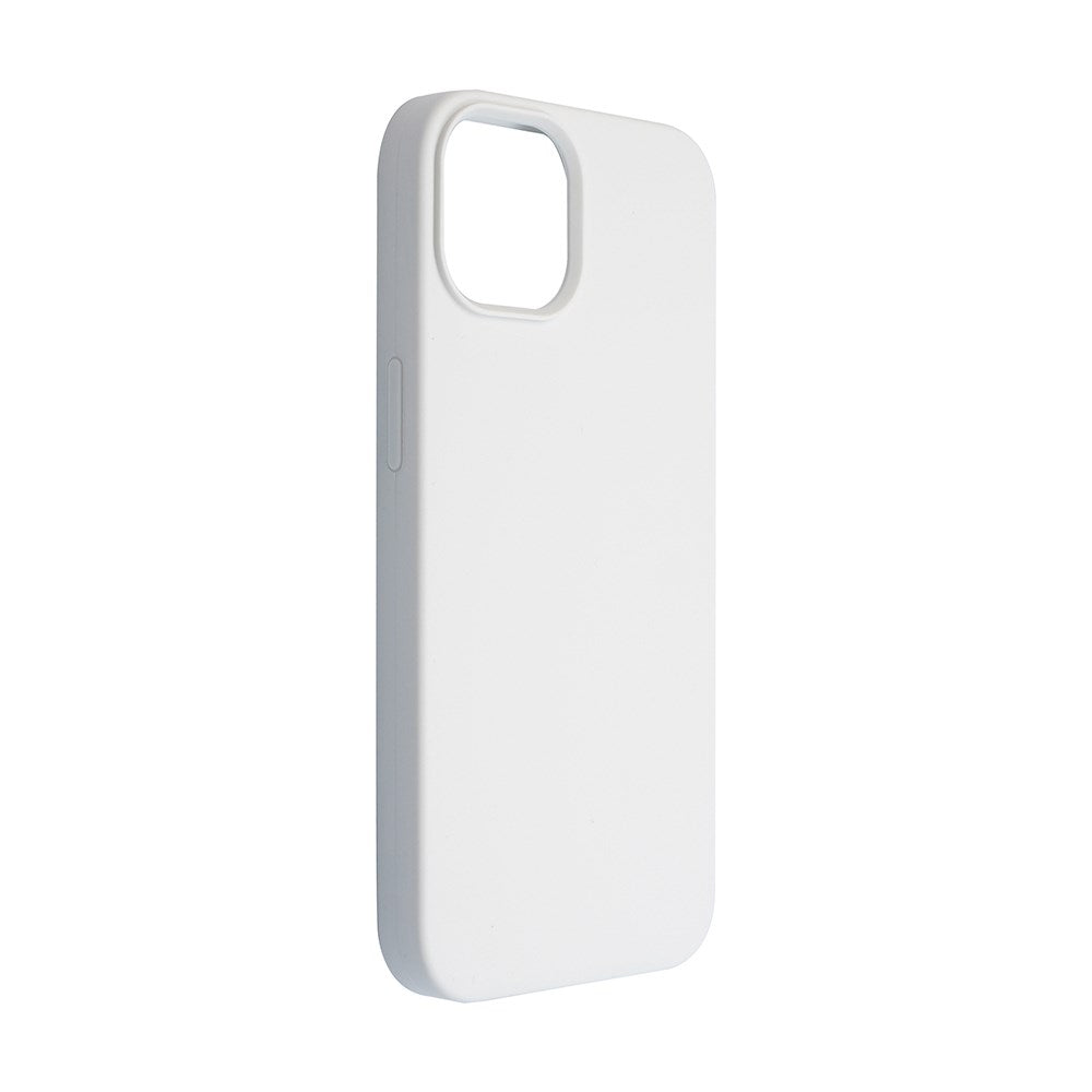 GreenMind iPhone 14 Fôret Silikon Deksel - Hvit