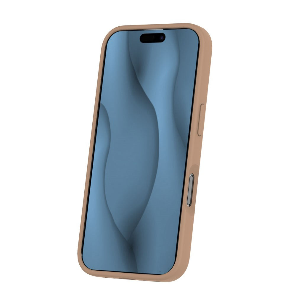 iPhone 16 Silicone Thin Deksel - MagSafe Kompatibel - Brun