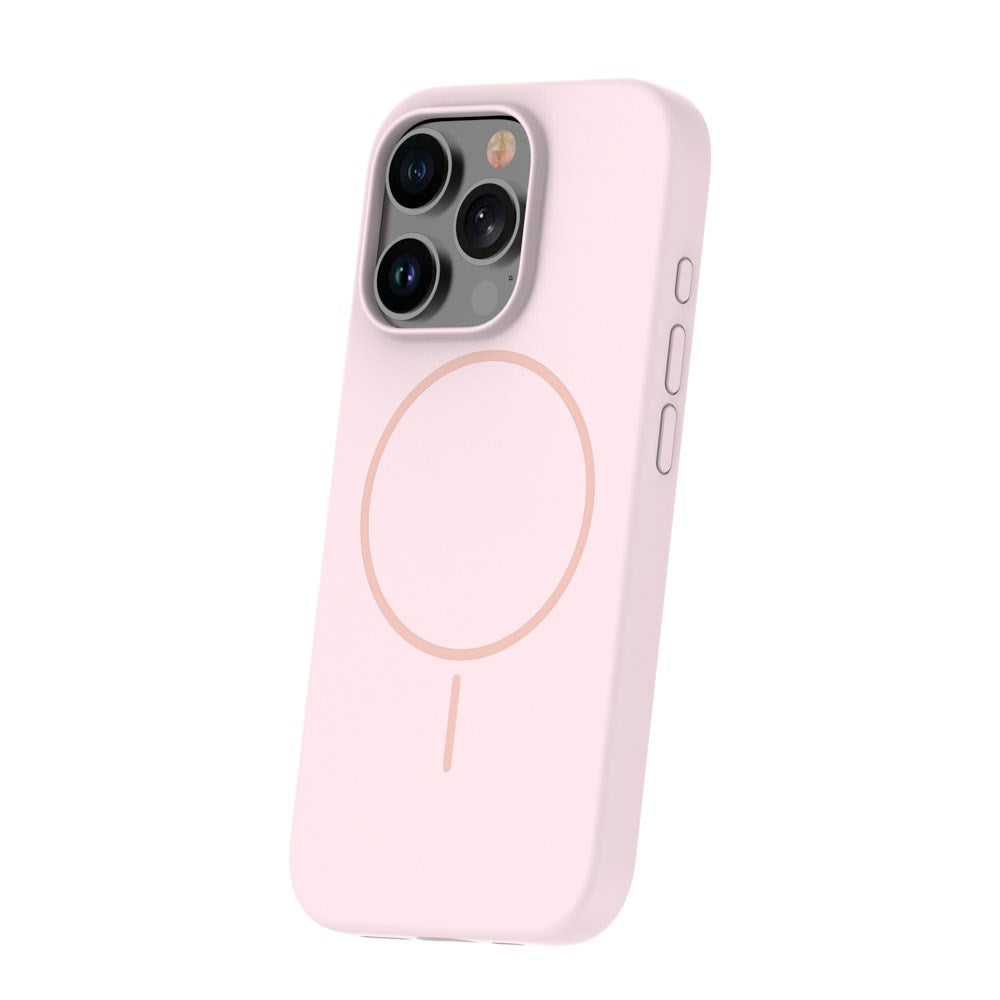 iPhone 17e / 16e Silicone Thin Deksel - MagSafe Kompatibel - Rosa