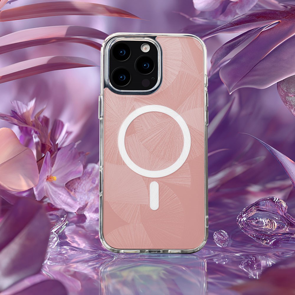 iPhone 17 TFO Flash Deksel - MagSafe Kompatibel - Rosa
