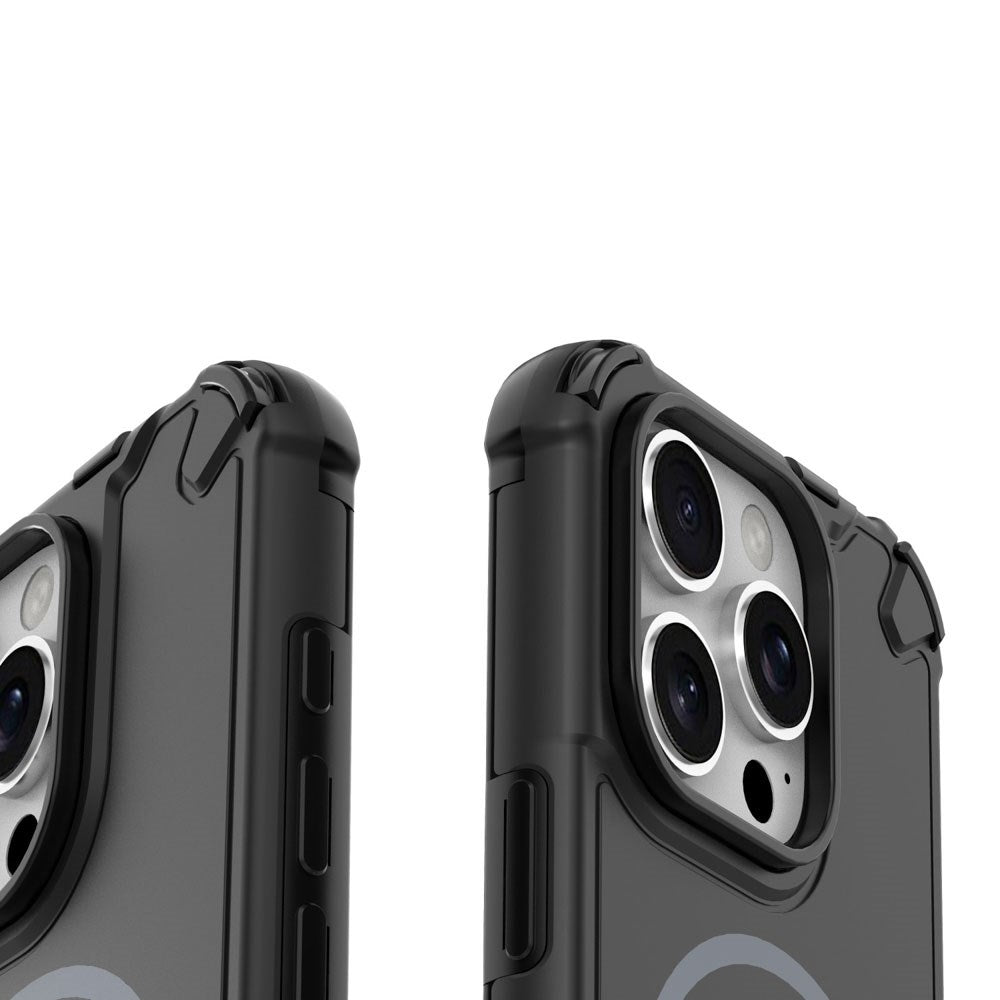iPhone 16 Pro TFO Defender Hybrid Deksel - MagSafe Kompatibel - Svart