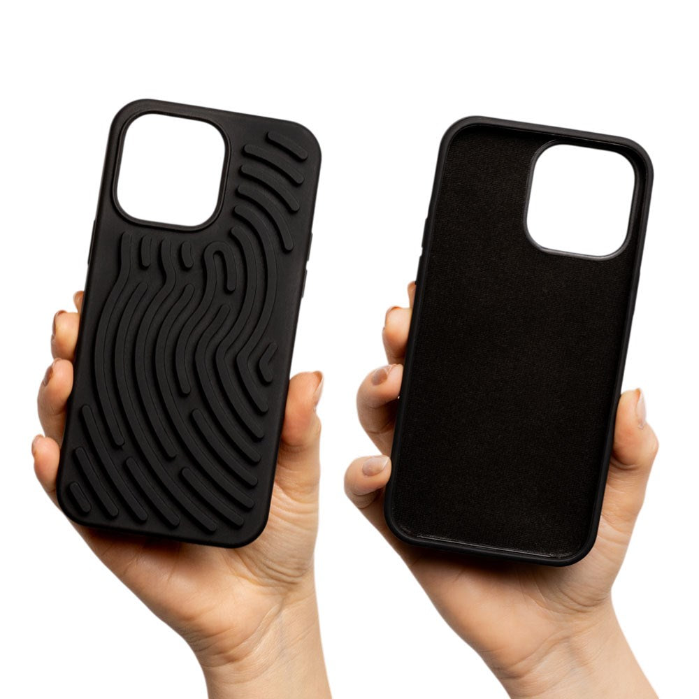 iPhone 17 Pro TFO DIY Snake Silikon Deksel - Svart