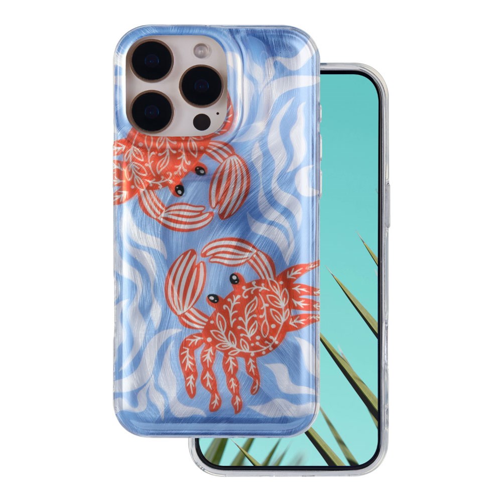 iPhone 16 Pro TFO Ultra Trendy Sommer Deksel - Crab