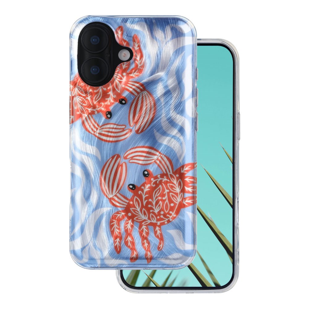 iPhone 17 TFO Ultra Trendy Sommer Deksel - Crab