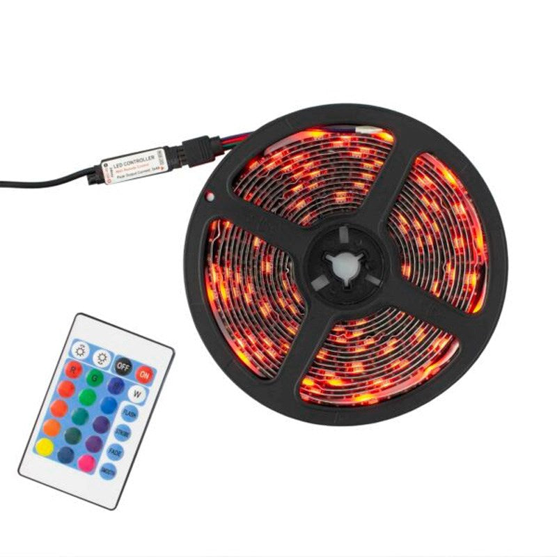 White Shark HELIOS Gaming LED-Lysstripe - 5m - Svart