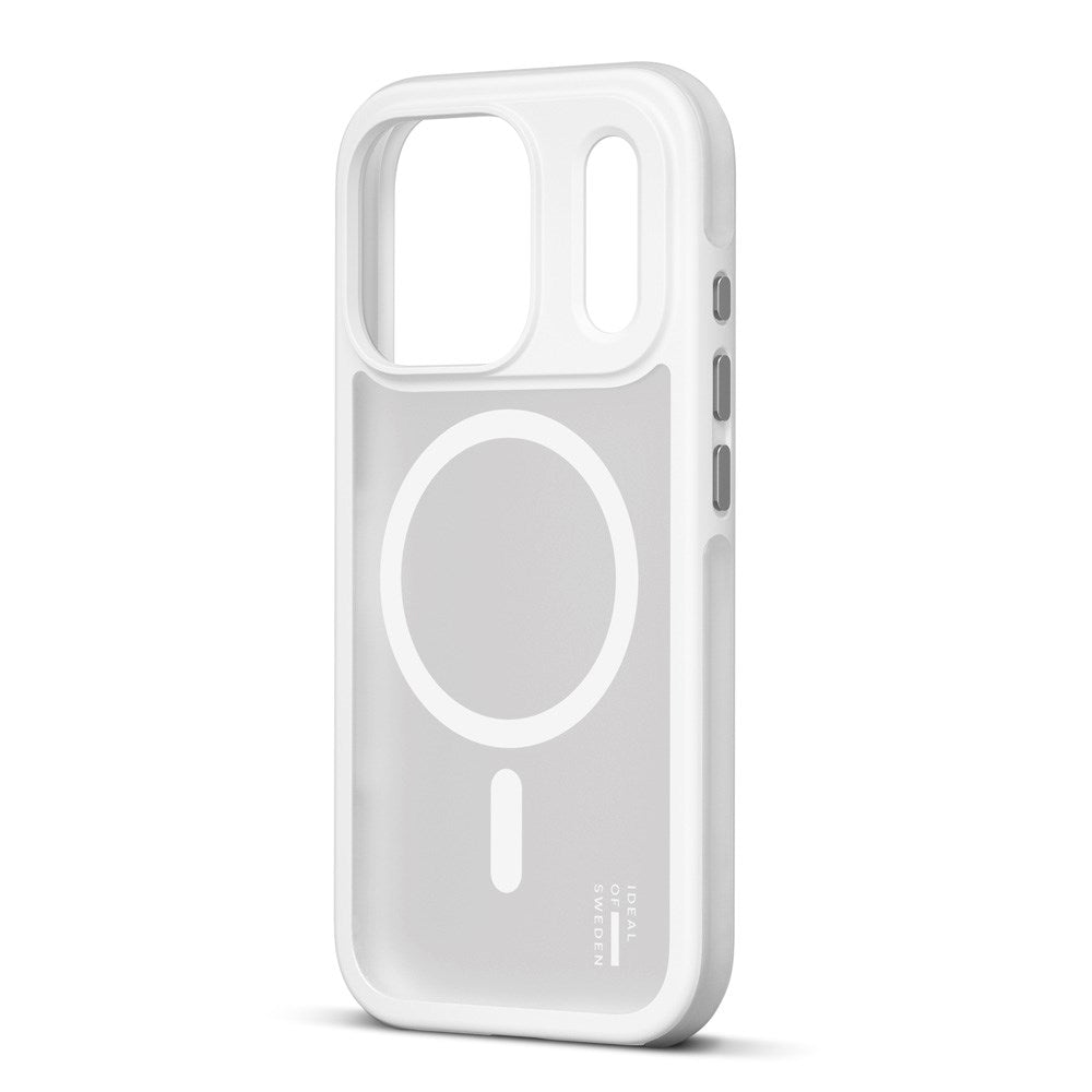 iDeal Of Sweden iPhone 17 Pro Ideal Bumper Deksel - MagSafe Kompatibel - Cloudy White