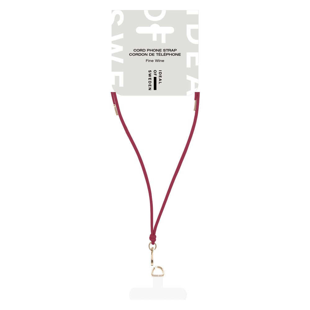 iDeal Of Sweden Cord Stropp til Mobil - Fine Wine