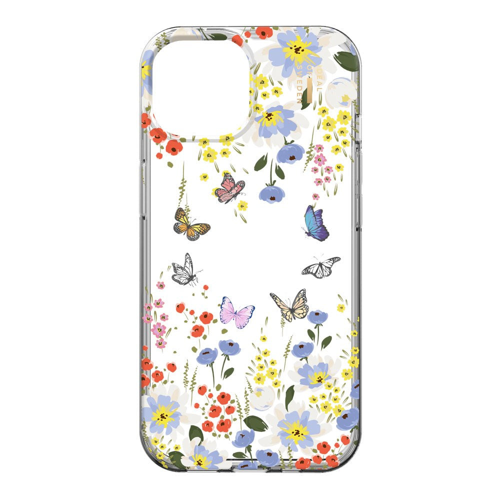 iDeal Of Sweden iPhone 17e / 16e / 15 / 14 / 13 Clear Case - Artistic Garden