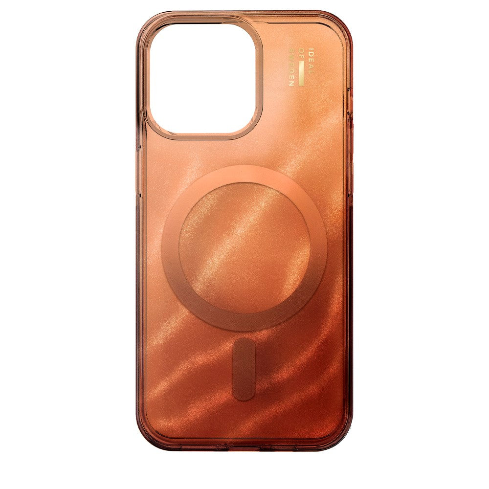 iPhone 14 Pro Max iDeal Of Sweden Clear Deksel - MagSafe Kompatibel - Mocha Mousse