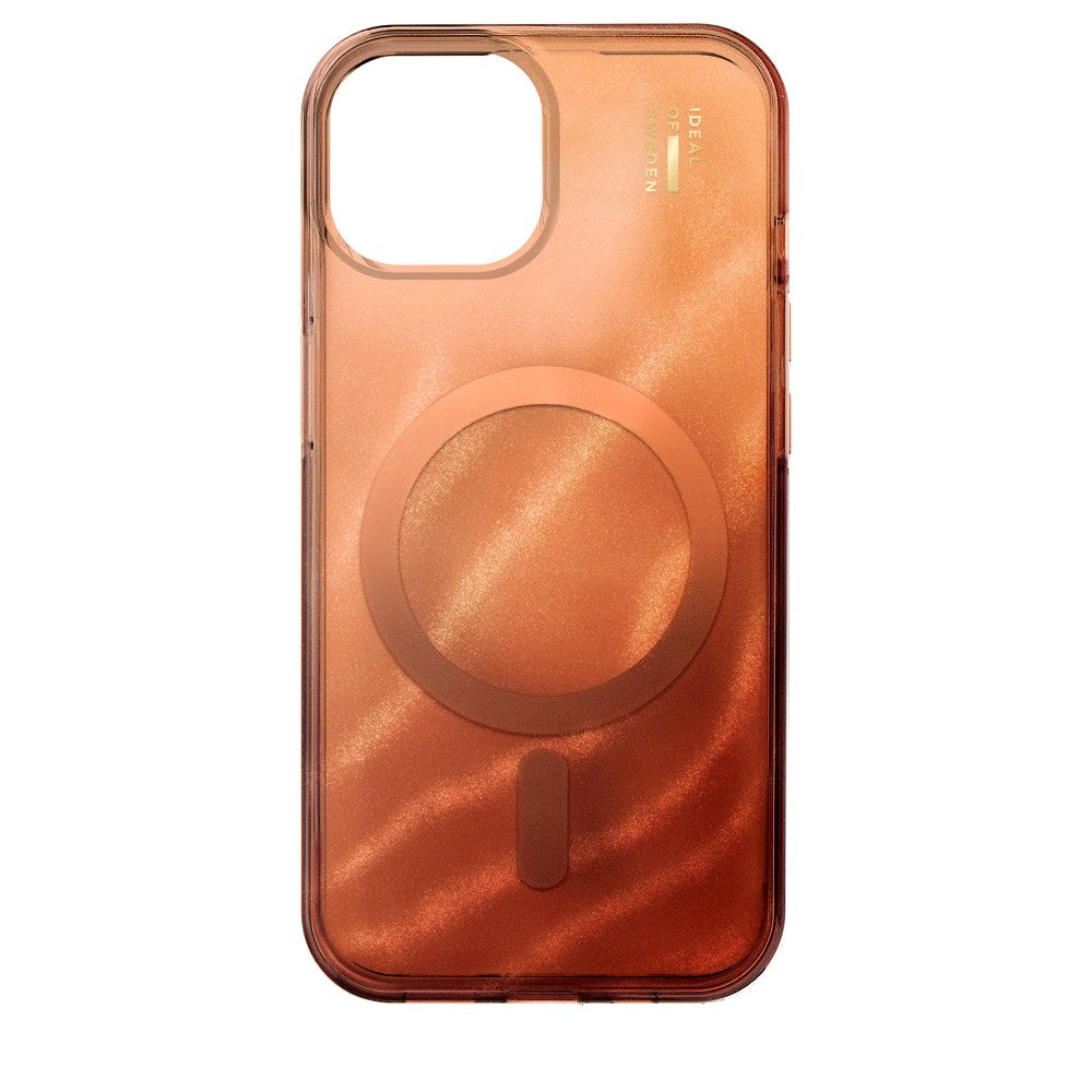 iPhone 17e / 16e / 15 / 14 / 13 iDeal Of Sweden Clear Deksel - MagSafe Kompatibel - Mocha Mousse