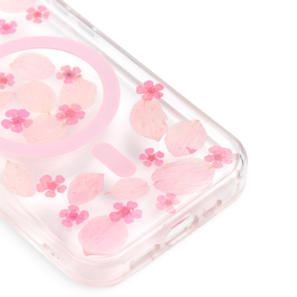 iDeal Of Sweden iPhone 15 Pro Clear Case - MagSafe Kompatibel - Cherry Blossom