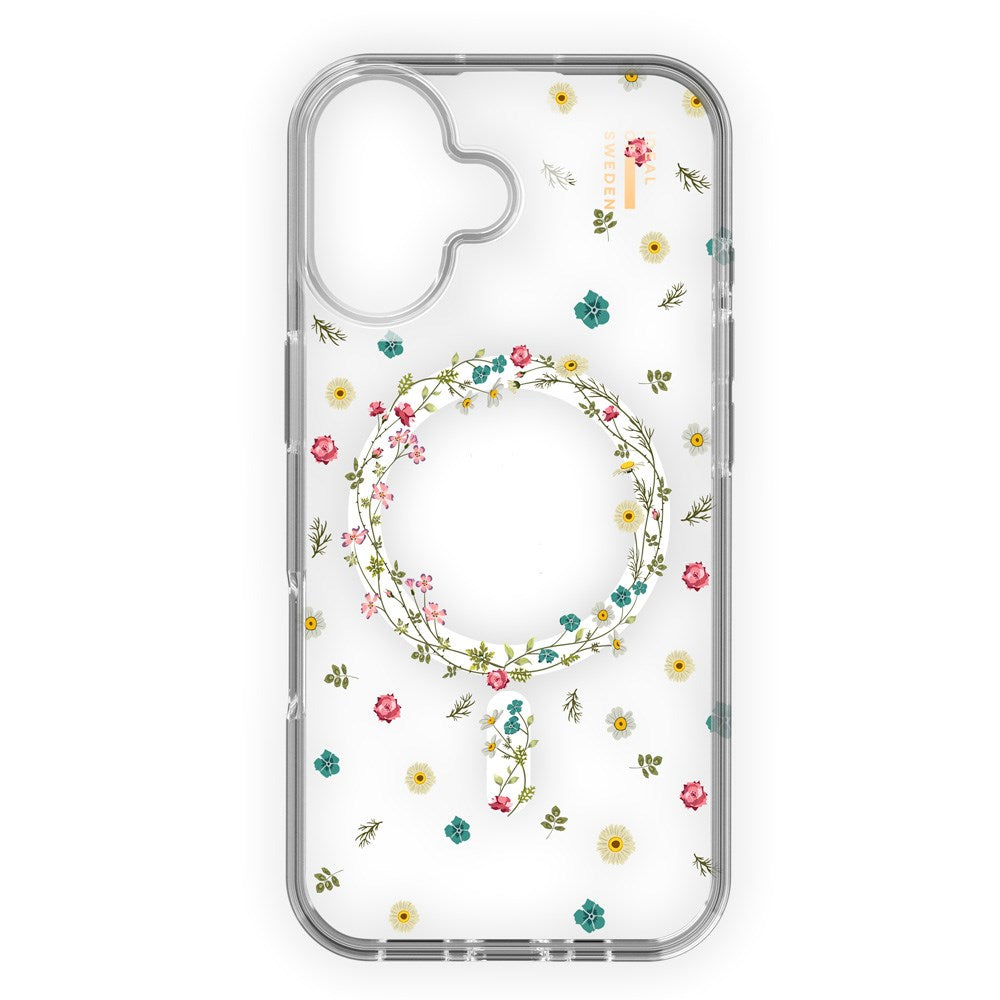 iPhone 17 iDeal Of Sweden Clear Deksel - MagSafe Kompatibel - Petite Floral