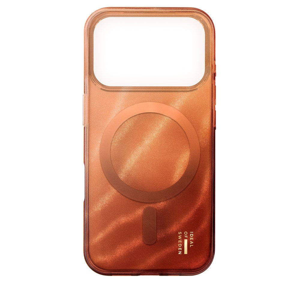 iPhone 17 Pro iDeal Of Sweden Clear Deksel - MagSafe Kompatibel - Mocha Mousse