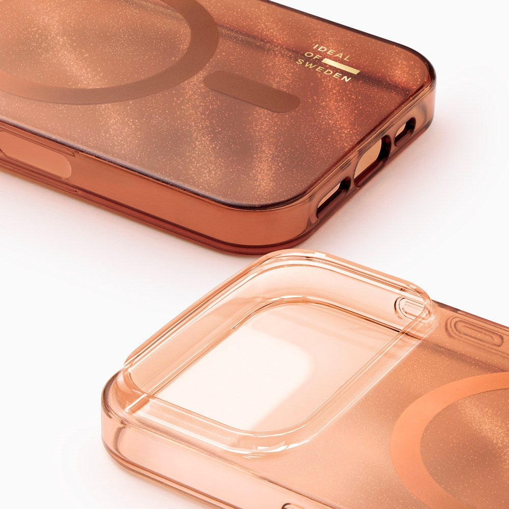 iPhone 17 Pro Max iDeal Of Sweden Clear Deksel - MagSafe Kompatibel - Mocha Mousse