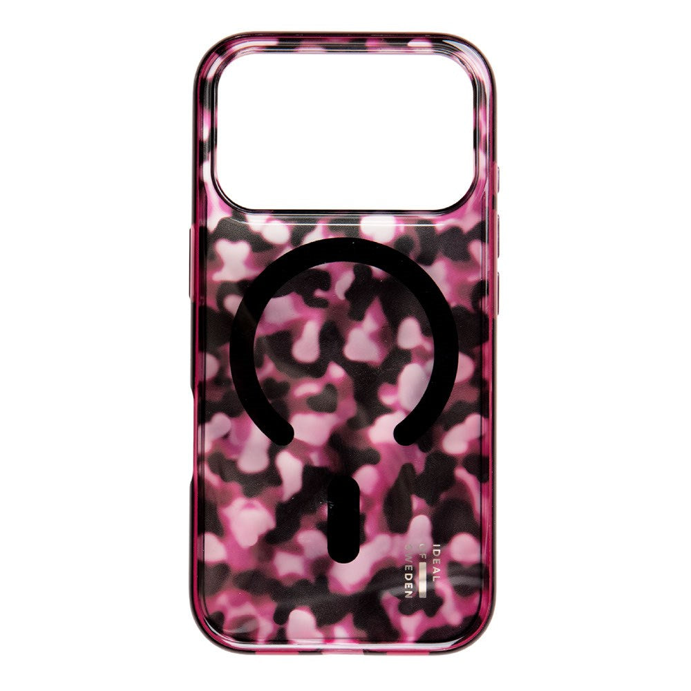 iPhone 18 Pro / 17 Pro iDeal Of Sweden Clear Deksel - MagSafe Kompatibel - Cherry Crush