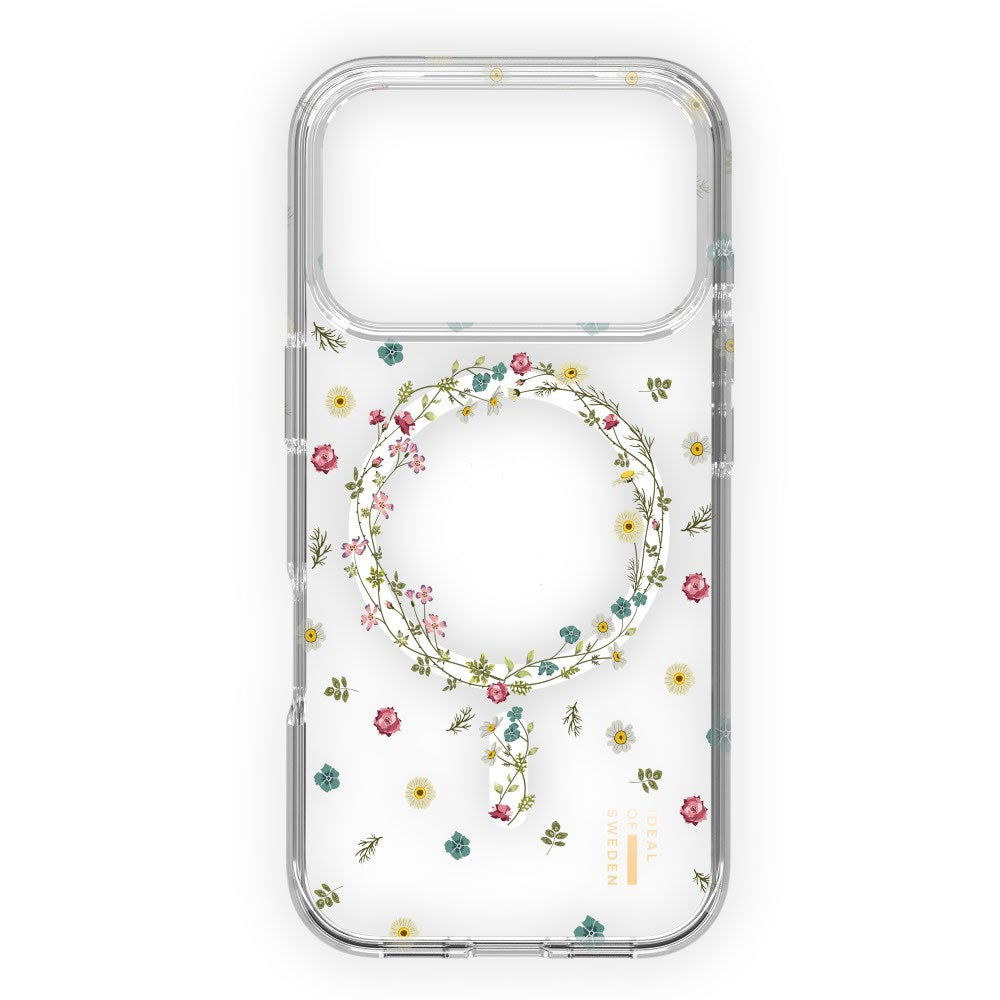 iPhone 18 Pro Max / 17 Pro Max iDeal Of Sweden Clear Deksel - MagSafe Kompatibel - Petite Floral