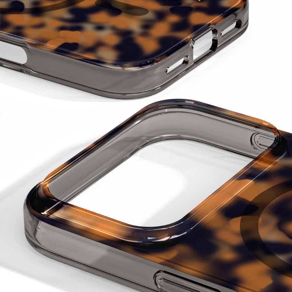 iPhone 18 Pro Max / 17 Pro Max iDeal Of Sweden Clear Deksel - MagSafe Kompatibel - Tortoise
