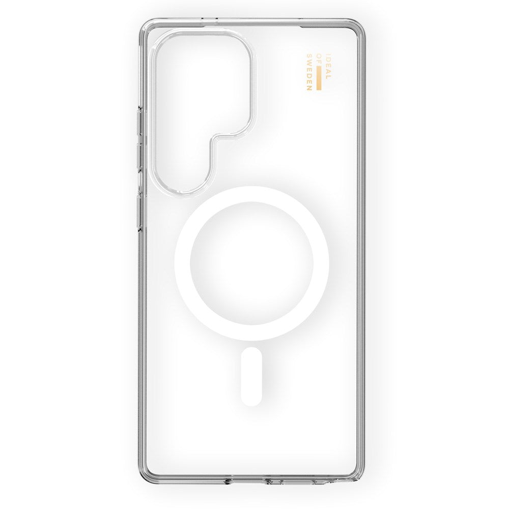 Samsung Galaxy S25 Ultra iDeal Of Sweden Clear Deksel - Trådløs Lading - Clear