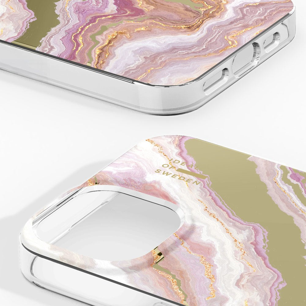 iPhone 17e / 16e / 15 / 14 / 13 iDeal Of Sweden Mirror Deksel - Agate Halo