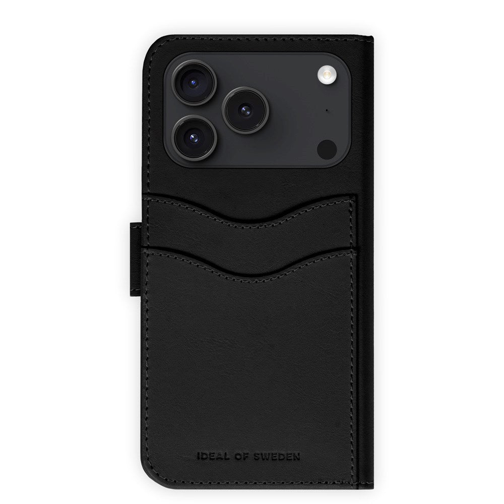 iDeal Of Sweden iPhone 17 Pro Max Magnet Wallet+ Deksel - MagSafe Kompatibel - Black