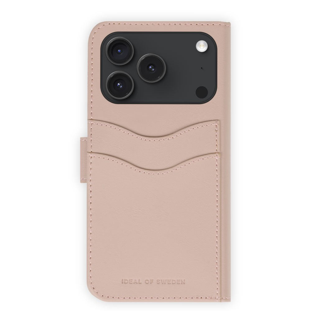 iPhone 18 Pro / 17 Pro iDeal Of Sweden Magnet Wallet+ Deksel - MagSafe Kompatibel - Pink