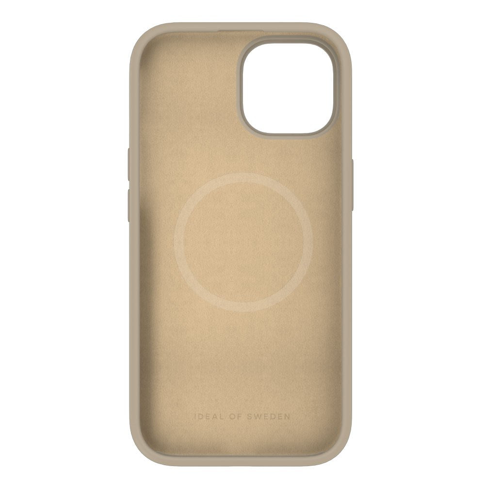 iDeal Of Sweden iPhone 17e / 16e / 15 / 14 / 13 Silicone Deksel - MagSafe Kompatibel - Beige