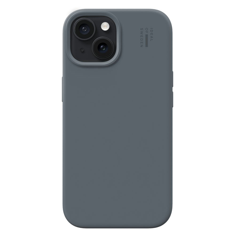 iDeal Of Sweden iPhone 17e / 16e / 15 / 14 / 13 Silicone Deksel - MagSafe Kompatibel - Midnight Blue
