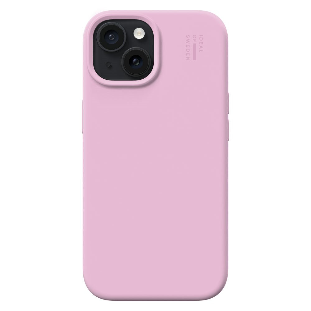 iDeal Of Sweden iPhone 17e / 16e / 15 / 14 / 13 Silicone Deksel - MagSafe Kompatibel - Bubblegum Pink