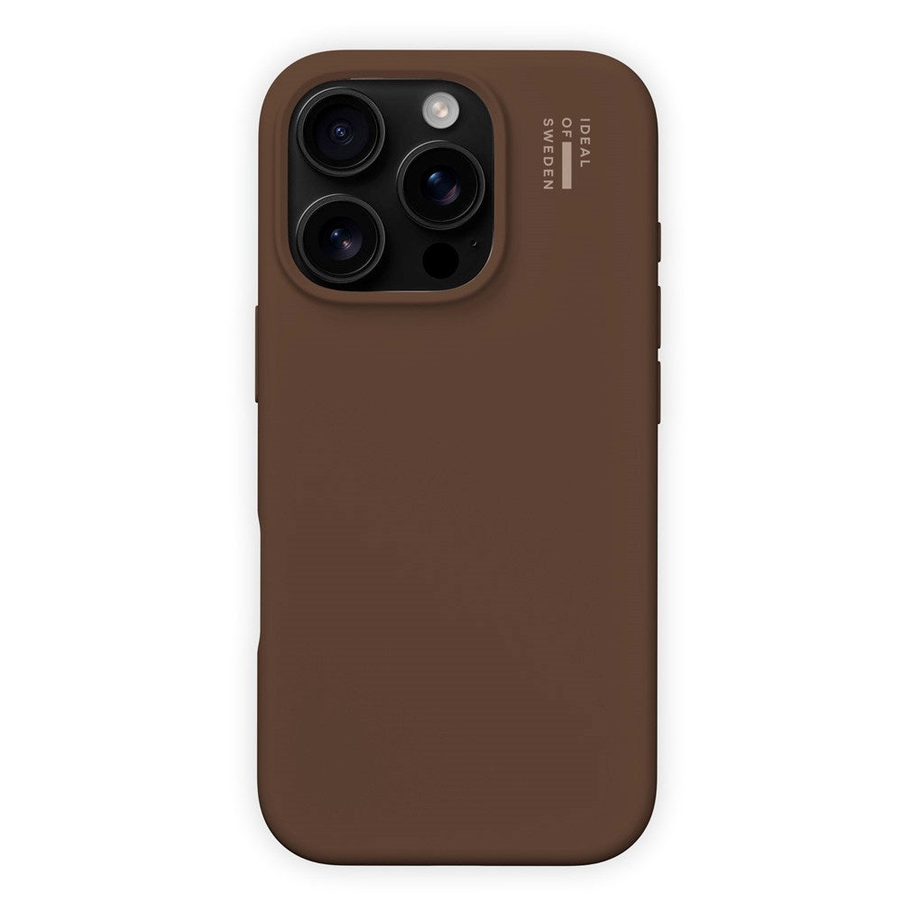 iDeal Of Sweden iPhone 16 Pro Silicone Deksel - MagSafe Kompatibel - Mocha Mousse