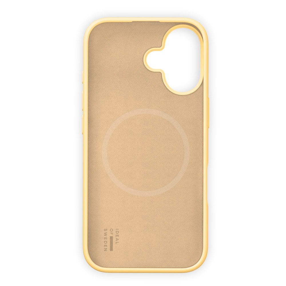 iDeal Of Sweden iPhone 17 Silicone Deksel - MagSafe Kompatibel - Soft Lemon