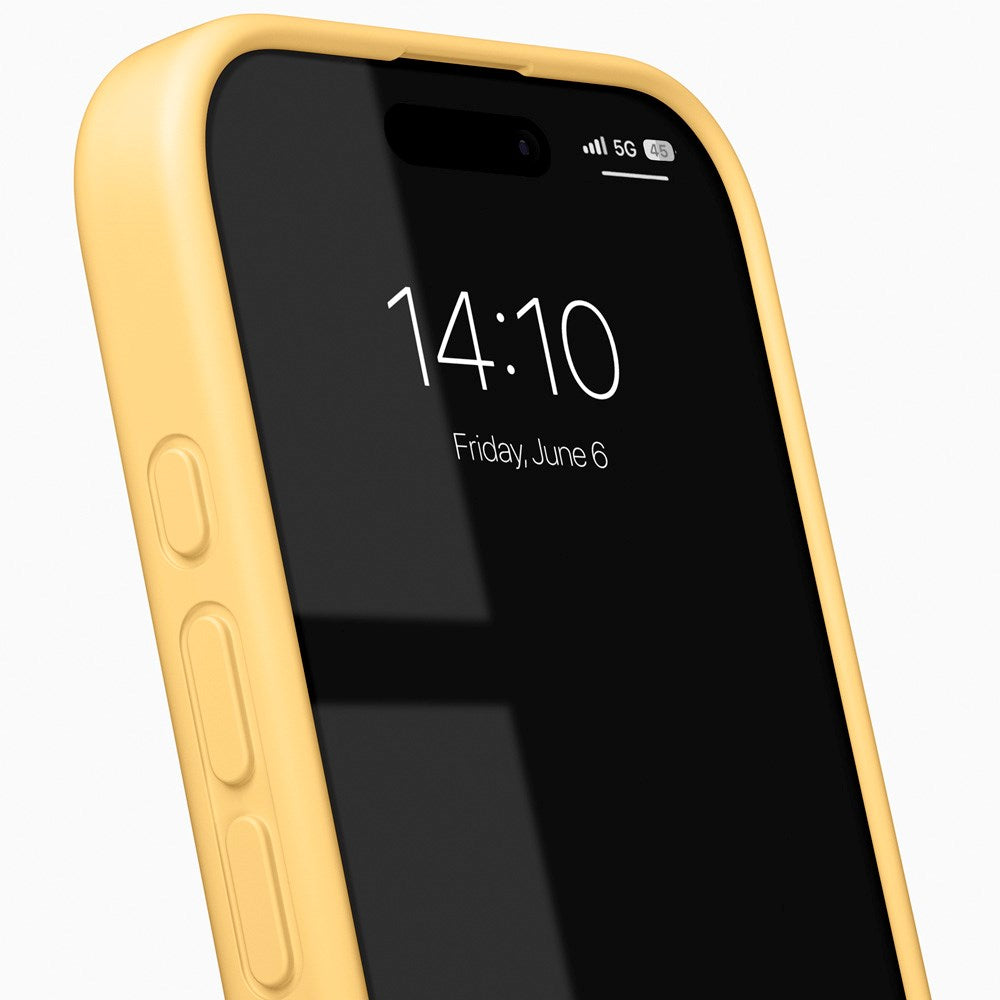 iDeal Of Sweden iPhone 17 Silicone Deksel - MagSafe Kompatibel - Soft Lemon