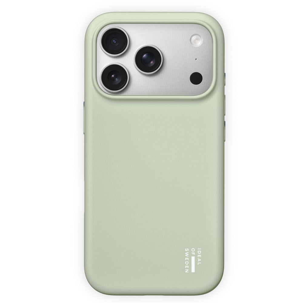 iPhone 18 Pro / 17 Pro iDeal Of Sweden Silikon Deksel - MagSafe Kompatibel - Sage Green