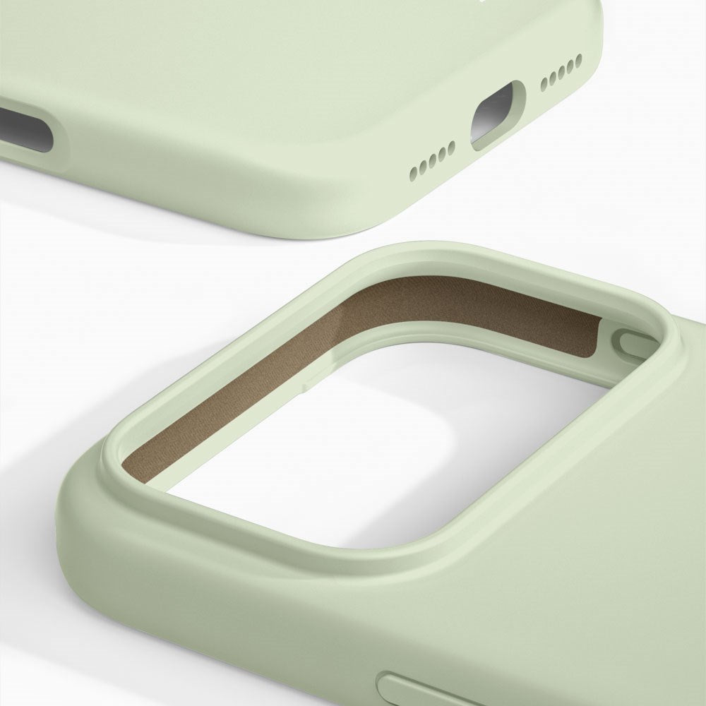 iPhone 18 Pro Max / 17 Pro Max iDeal Of Sweden Silikon Deksel - MagSafe Kompatibel - Sage Green