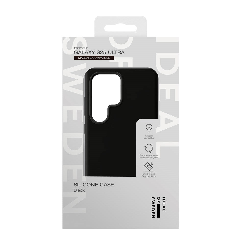 iDeal Of Sweden Samsung Galaxy S25 Ultra Silikon Deksel - MagSafe Kompatibel - Black