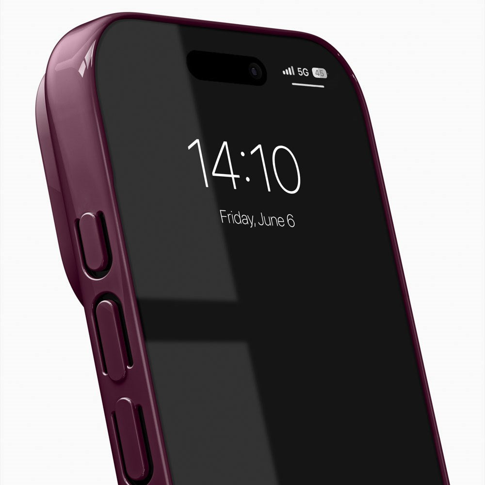 iPhone 18 Pro / 17 Pro iDeal of Sweden Slim Deksel - MagSafe Kompatibel - Glossy Cherry