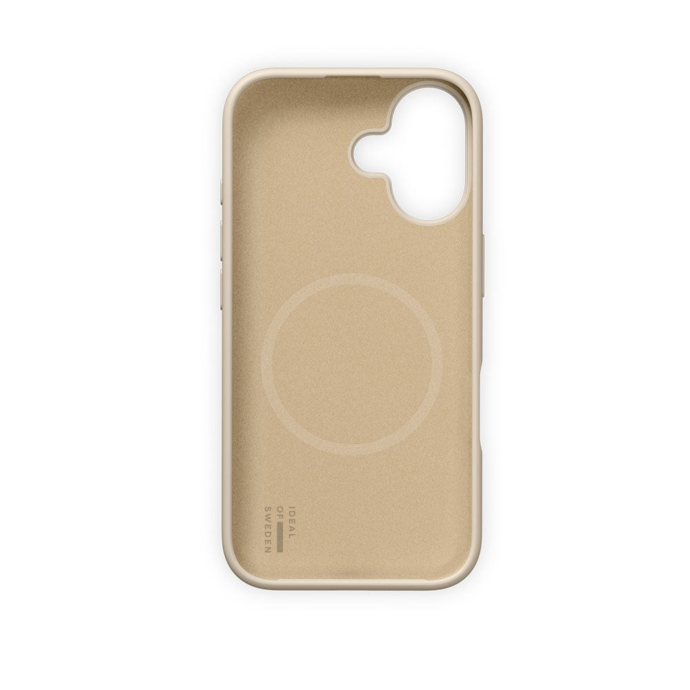 iPhone 17 iDeal of Sweden Soft Swirl Silicone Deksel - MagSafe Kompatibel - Cloud Dancer
