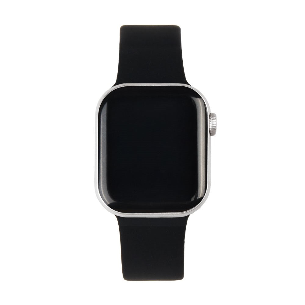 Apple Watch (42/44/SE/45/46/49mm) iDeal of Sweden Silikon Klokkerem - Størrelse S/M - Black