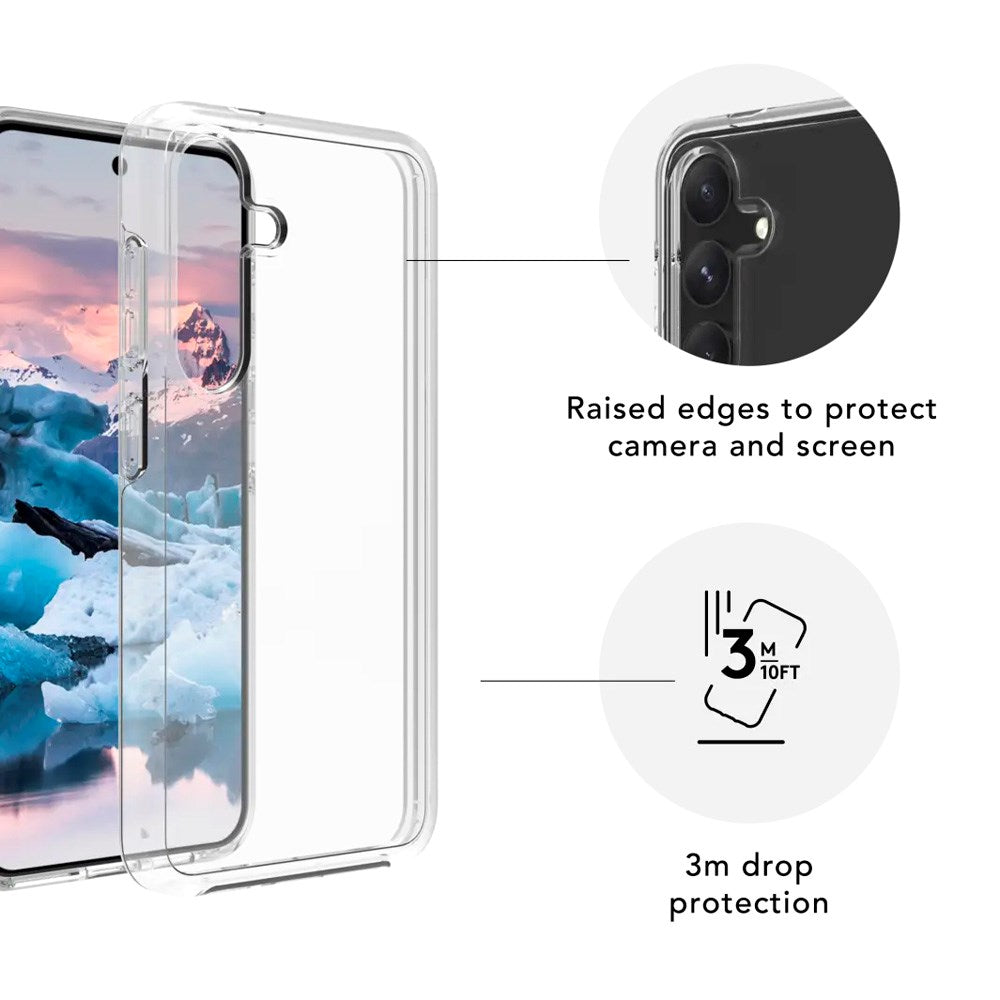 Samsung Galaxy S23 FE dbramante1928 Iceland Pro Deksel - 100% Resirkulert Plast - Gennemsigtig