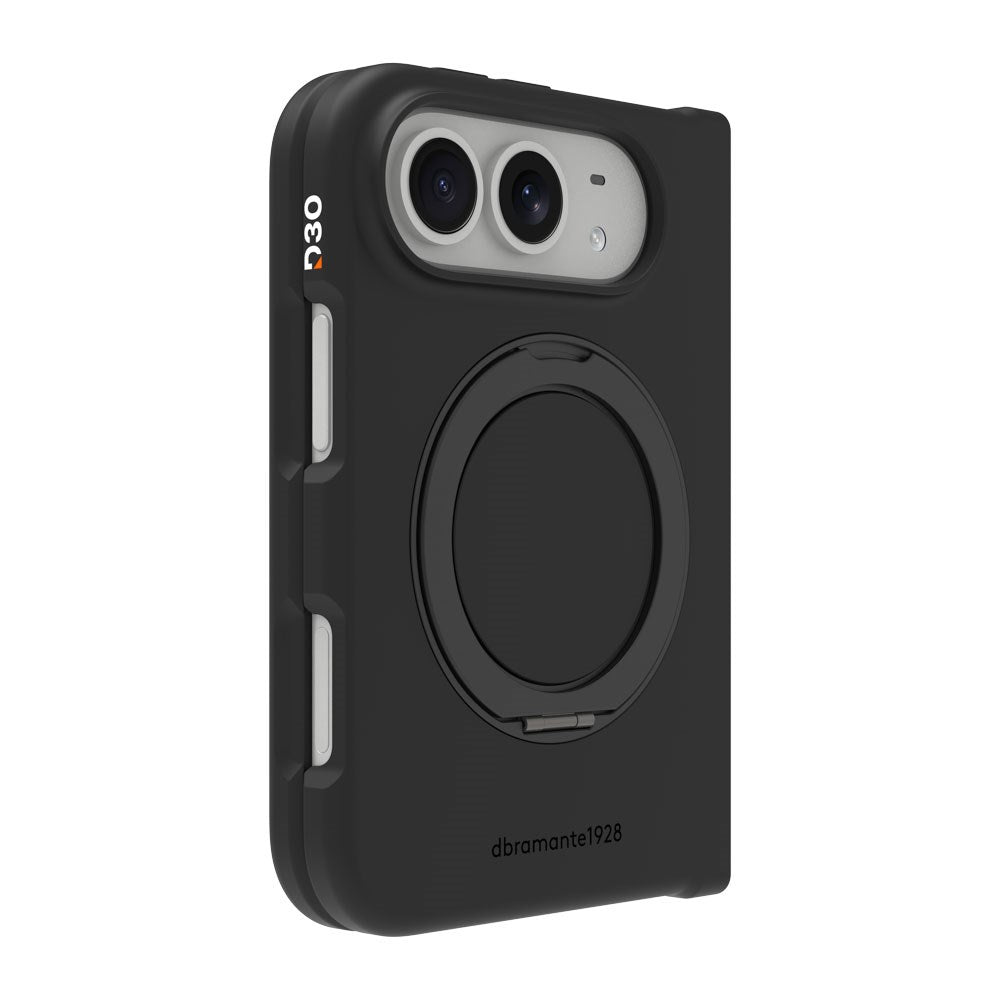 iPhone Duo dbramante1928 Iceland Ultra D30 Kick Deksel - MagSafe Kompatibel - Black