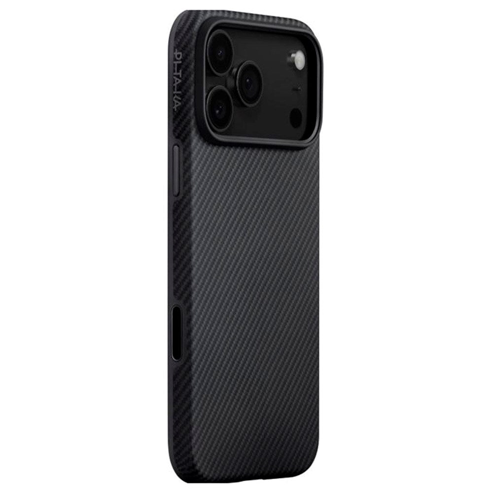 iPhone 17 Pro Max PITAKA Aramid UltraGuard Deksel - MagSafe Kompatibel - Black / Grey