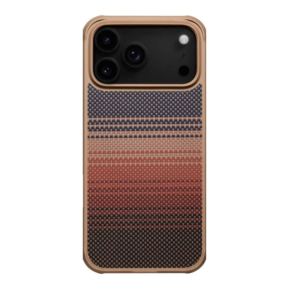 iPhone 17 Pro PITAKA Aramid ProGuard Deksel - MagSafe Kompatibel - Sunset