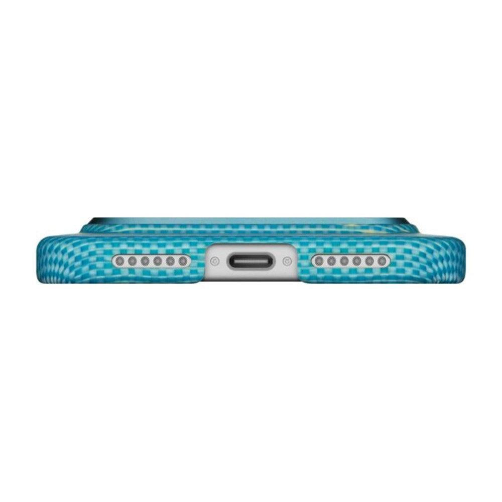 iPhone 17 Pro PITAKA Ultra Slim Deksel - MagSafe Kompatibel - Lucid Blue